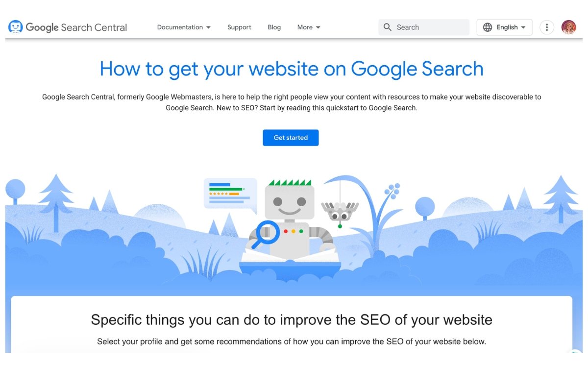 Utilize Google Search Console to optimize your website's visibility on Google search.