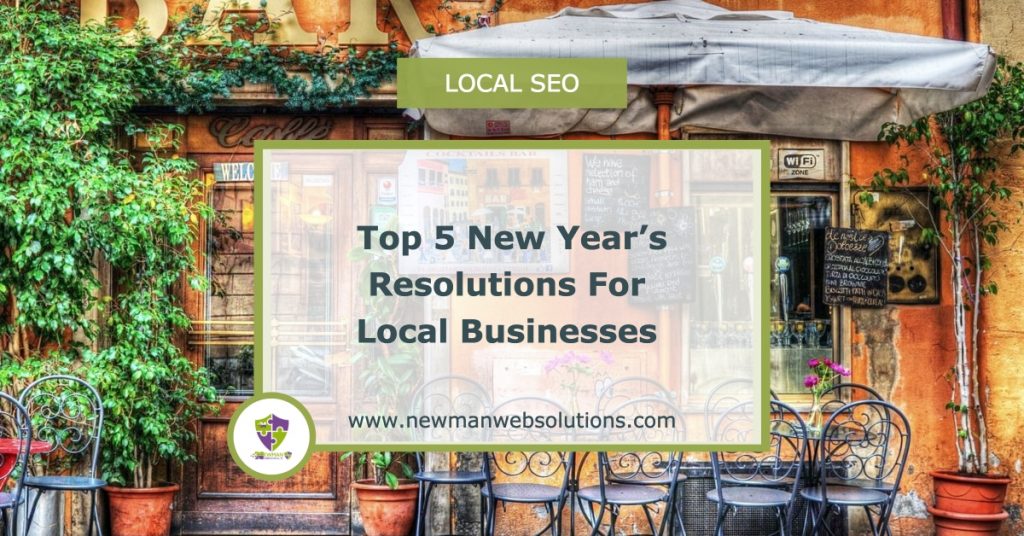 Top 5 New Year's Resolutions for Local Businesses featured image for local seo article