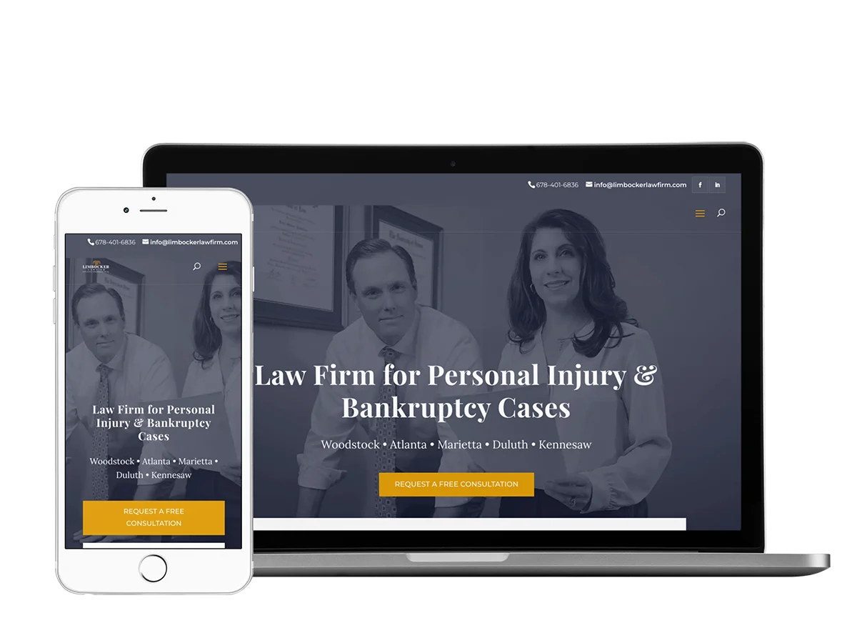 Limbocker Law Firm specializes in personal injury and bankruptcy cases.