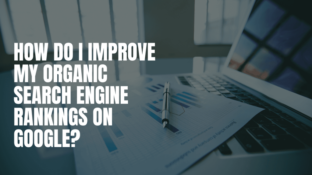 How Do I Improve My Organic Search Engine Rankings on Google?