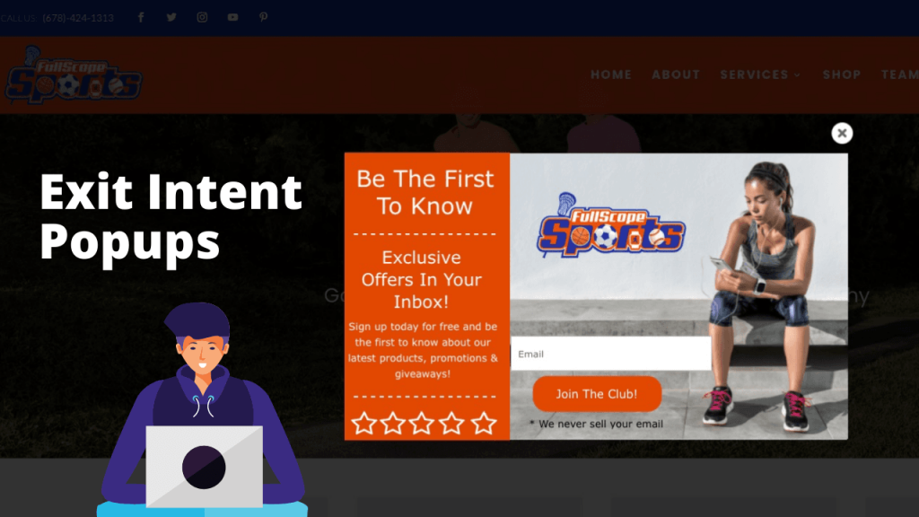 Create Exit Intent Popups To Grow Your List 2 Create Exit Intent Popups