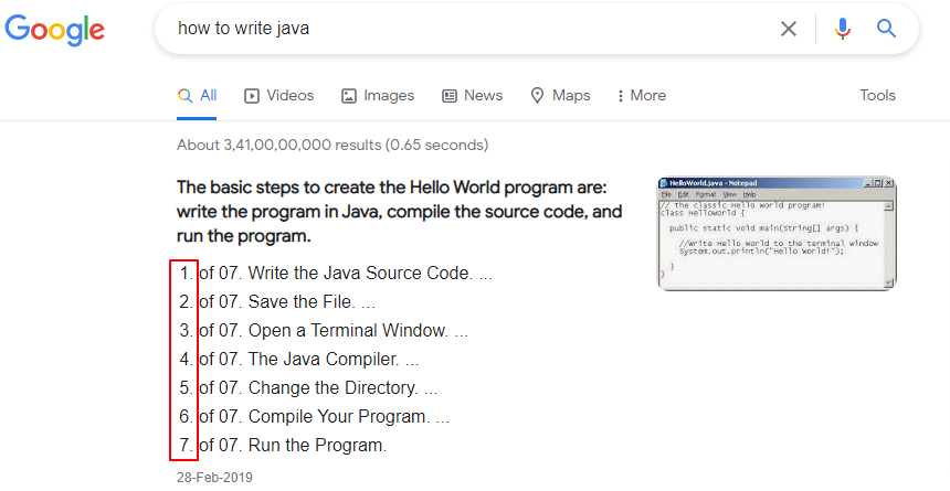 14 Types Of Search Results You Can Optimize For 4 featured snippets