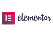 Elementor logo displayed on a white background.