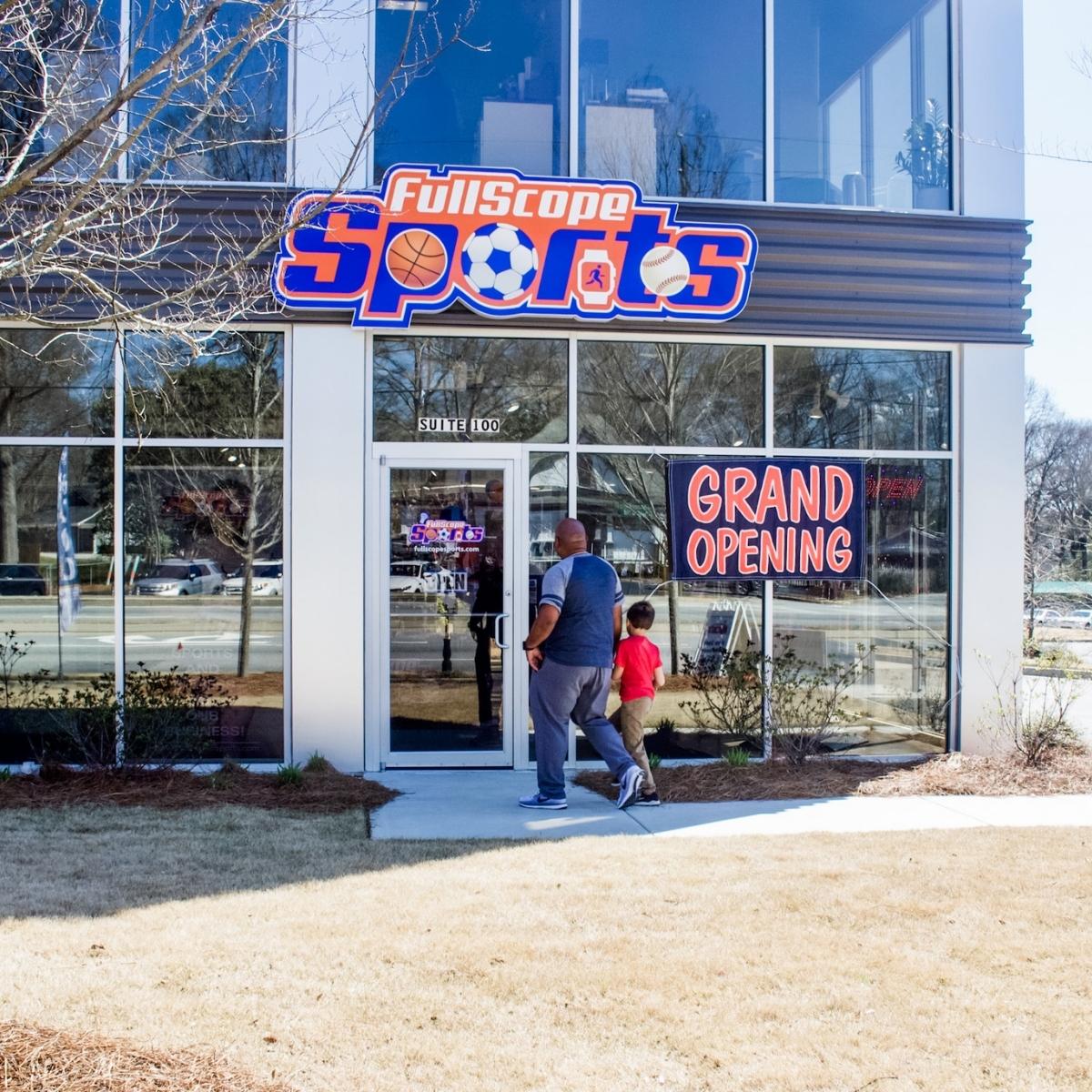 Sam Newman, from Newman Web Solutions, a top-rated Local SEO Company, is visiting a local sporting store to provide the best local SEO services for local businesses in Atlanta.