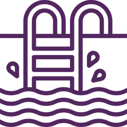 A logo for industries on a black background.