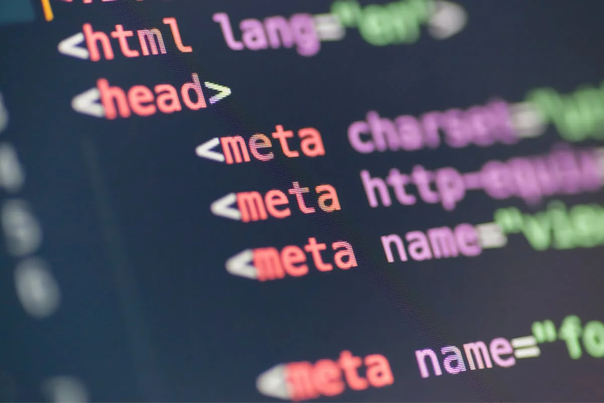 What Is Anchor Text: Unveiling the Power of Hyperlink Descriptions 2 A close up of anchor text within a code on a computer screen.