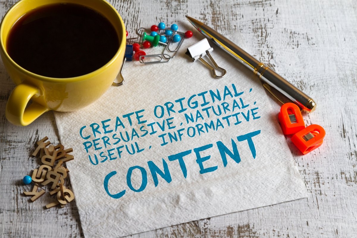 create unique content
