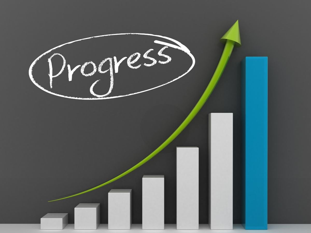 Setting Smart Goals: Discover How to Reach Your Goals Faster 6 SMART marketing goals progress