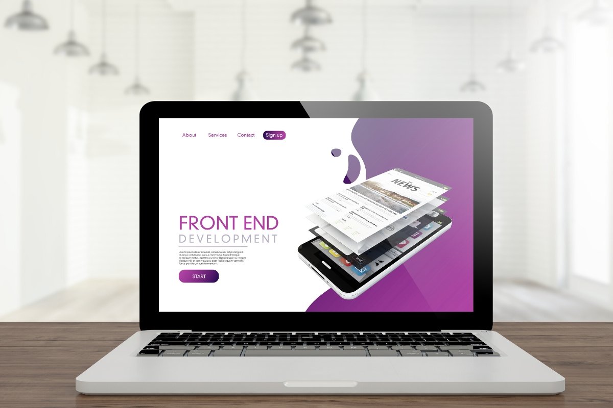 front end website design by atlanta web designers