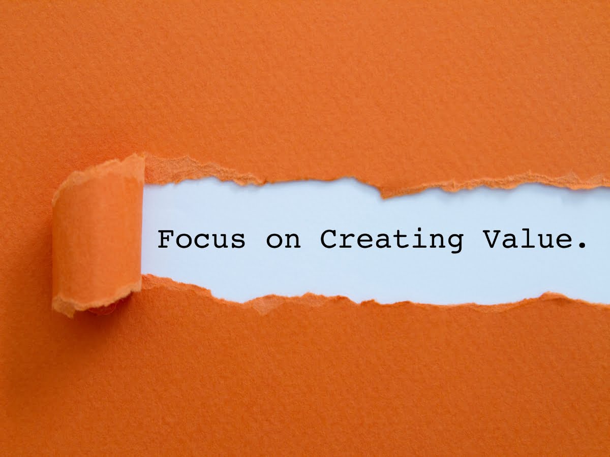 3 Pillars of Effective Website Maintenance 4 A torn piece of paper emphasizing the importance of creating value for effective website maintenance.
