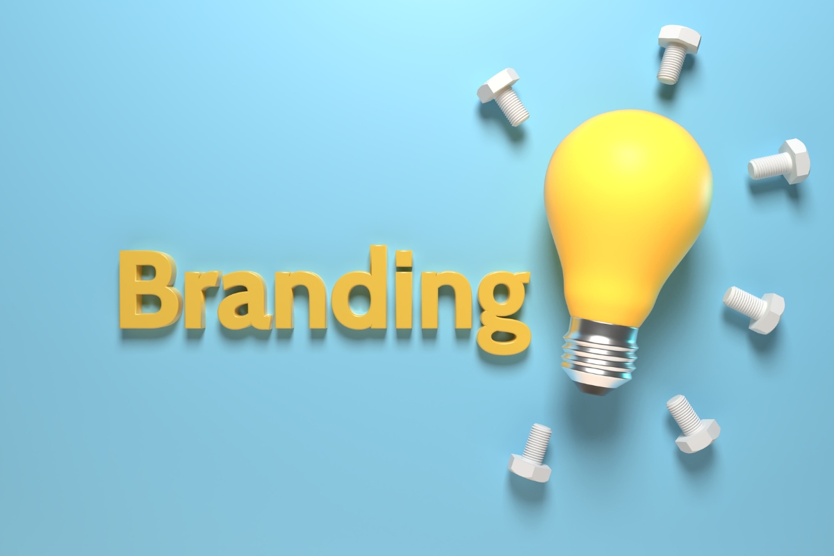 Increasing Brand Awareness: Creative Strategies for Business Growth 1 A light bulb with branding, designed to increase brand awareness.