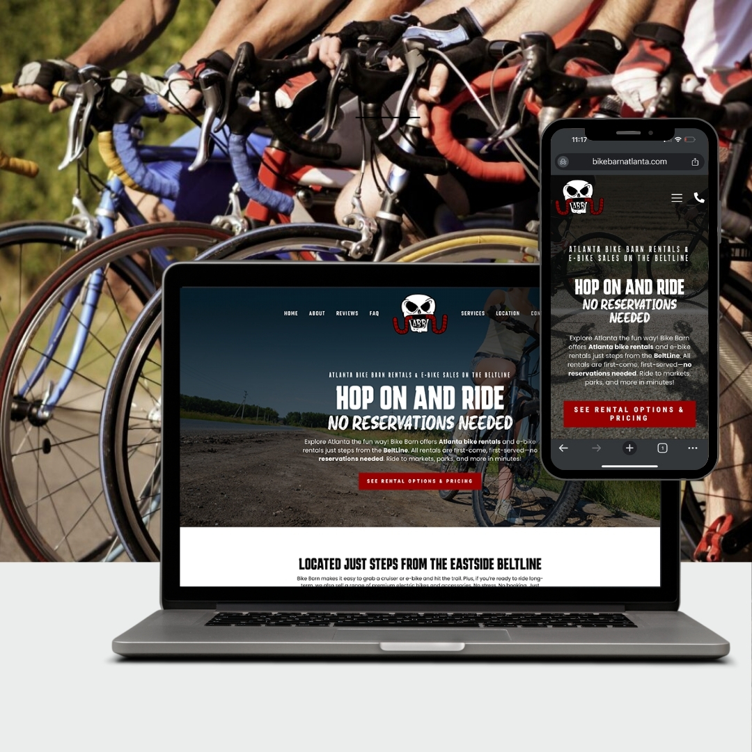 Atlanta SEO & Web Design Company 6 atlanta bike barn