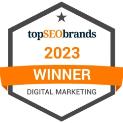 Top SEO brands 2023 winner in digital marketing services. Top SEO brands 2023 winner in digital marketing services.