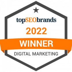 2022 TopSEOBrands Winner for Digital Marketing Award