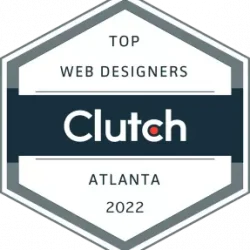 Top Web Designers in Atlanta 2022 - Clutch Badge